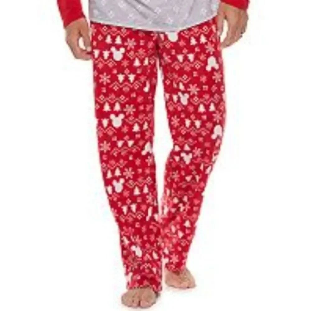 EC DISNEY MICKEY MOUSE PAJAMA/LOUNGE BOTTOMS SZ. L